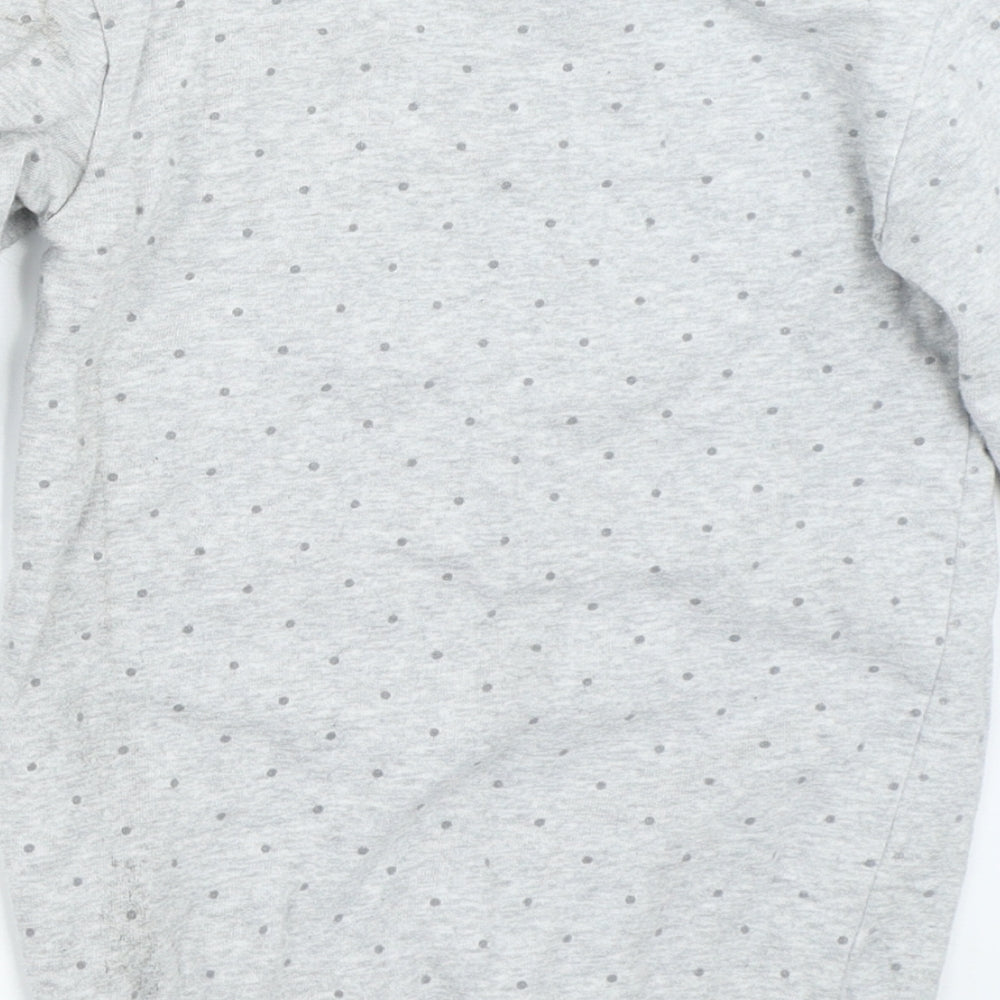 Mini Club Girls Grey   Pullover Sweatshirt Size 4-5 Years