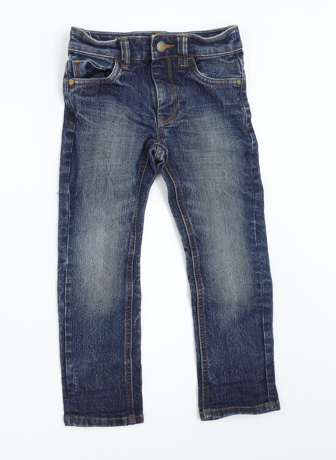 NEXT Boys Blue  Denim Straight Jeans Size 3 Years