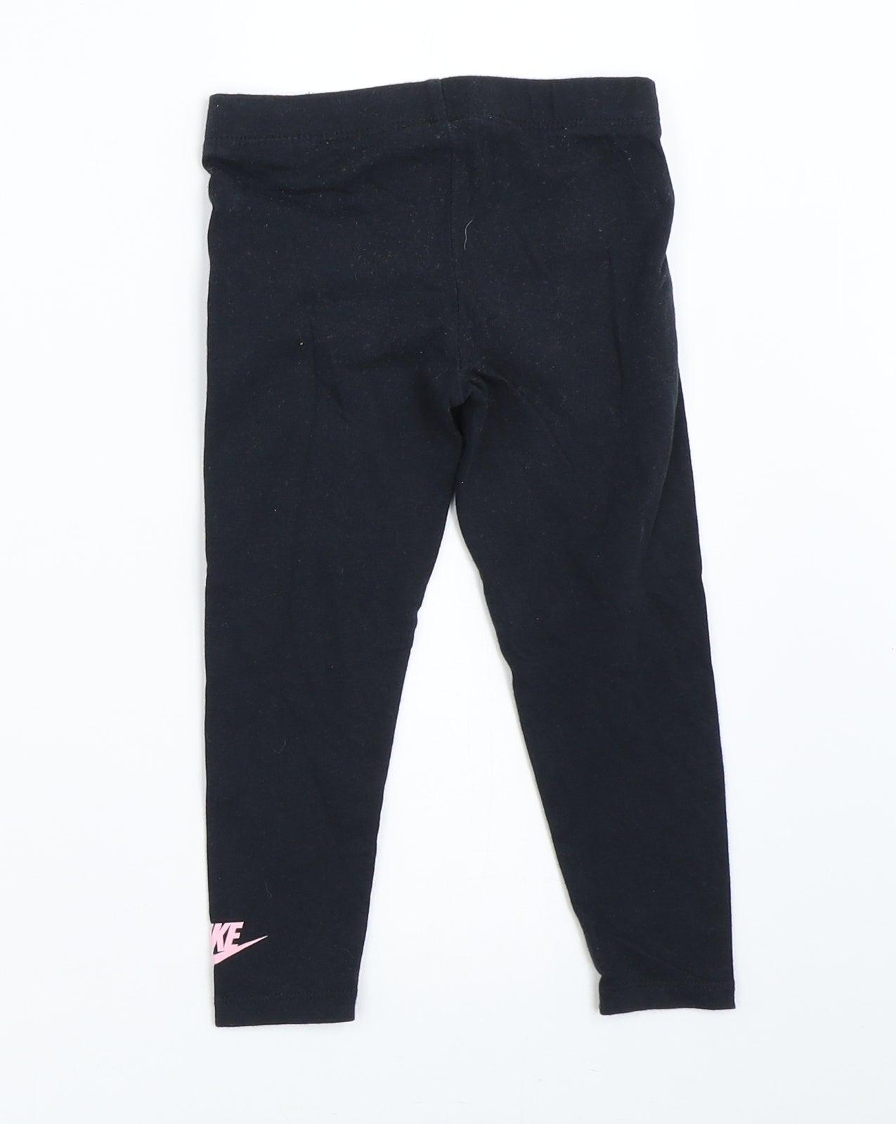 Nike Girls Black   Capri Trousers Size 3-4 Years - Leggings