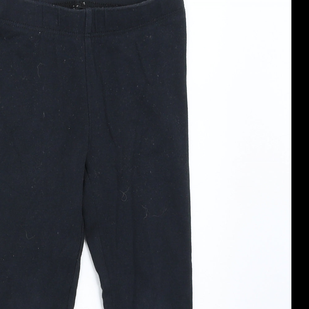 Nike Girls Black   Capri Trousers Size 3-4 Years - Leggings