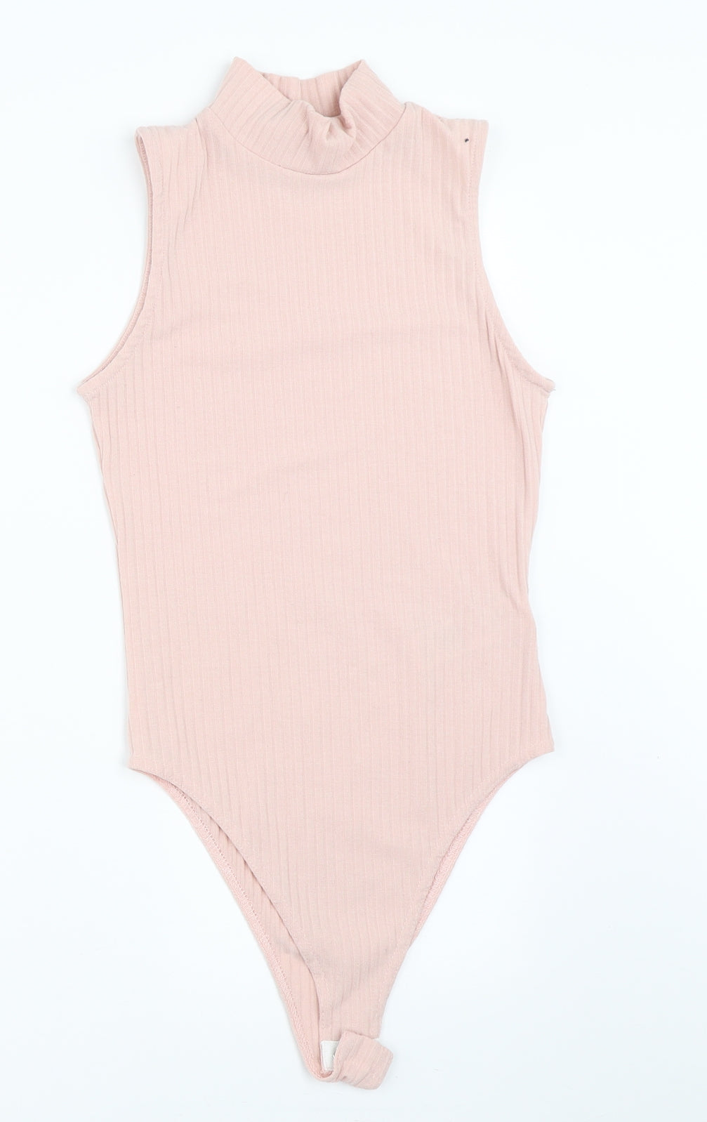 New Look Womens Pink   Basic Blouse Size 10  - bodysuit