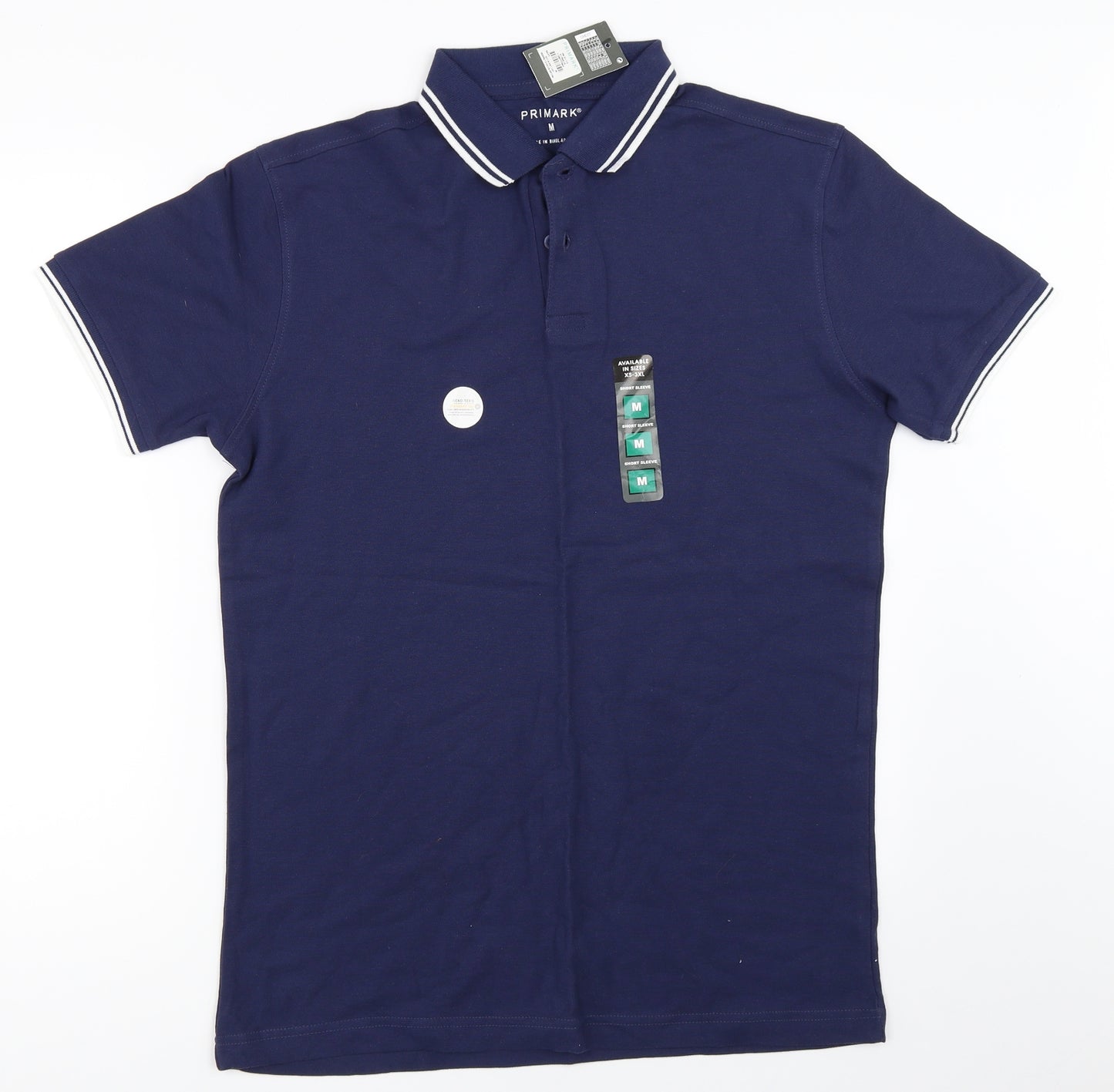 Primark Mens Blue    Polo Size M