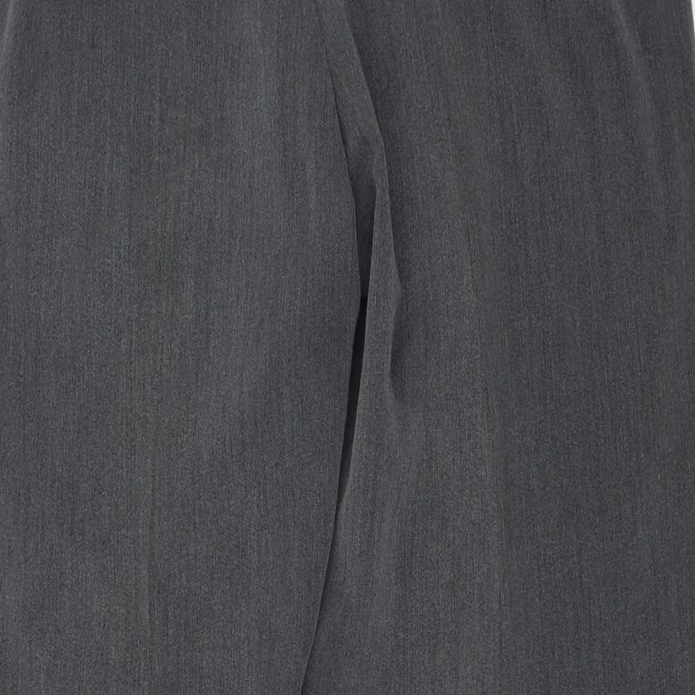 BM Womens Grey   Trousers  Size 14 L27 in