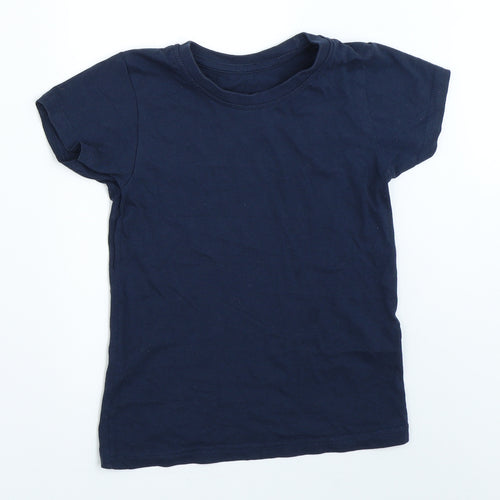 Pep&Co Boys Blue   Basic T-Shirt Size 7-8 Years