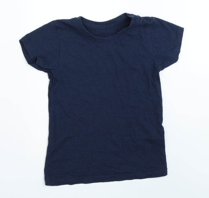 Pep&Co Boys Blue   Basic T-Shirt Size 7-8 Years