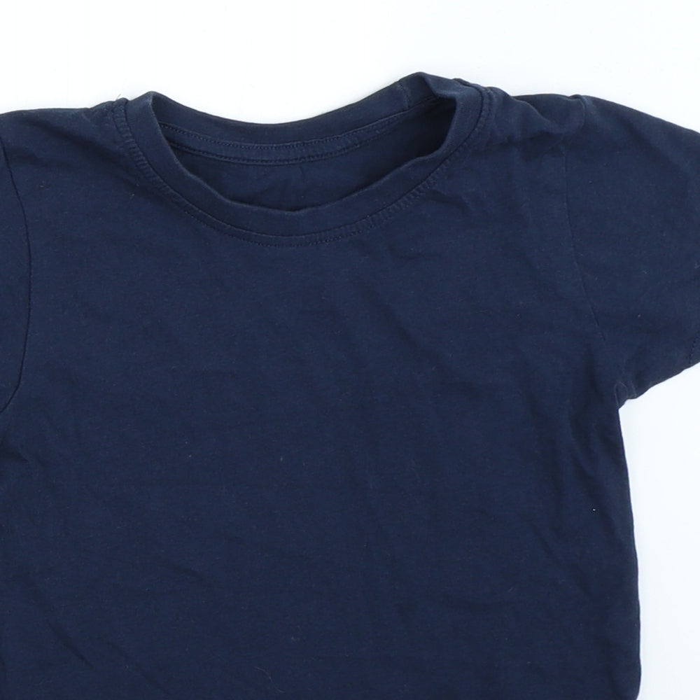 Pep&Co Boys Blue   Basic T-Shirt Size 7-8 Years
