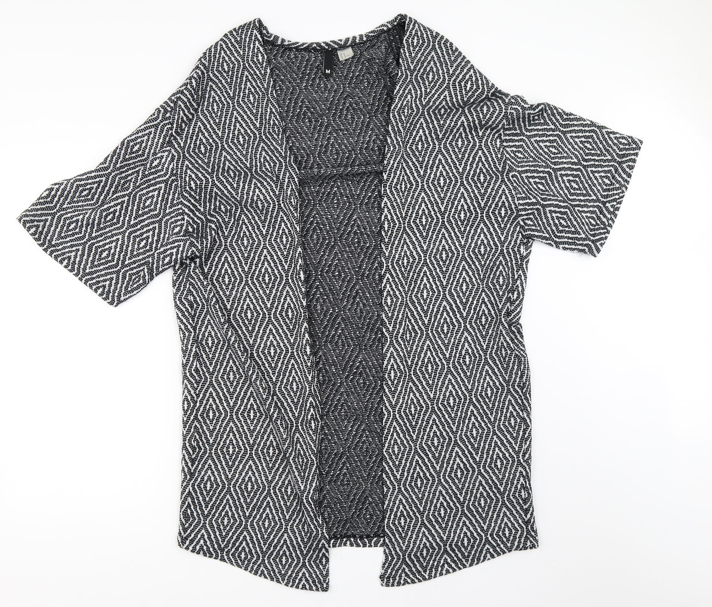 H&M Womens Black   Cardigan Jumper Size M