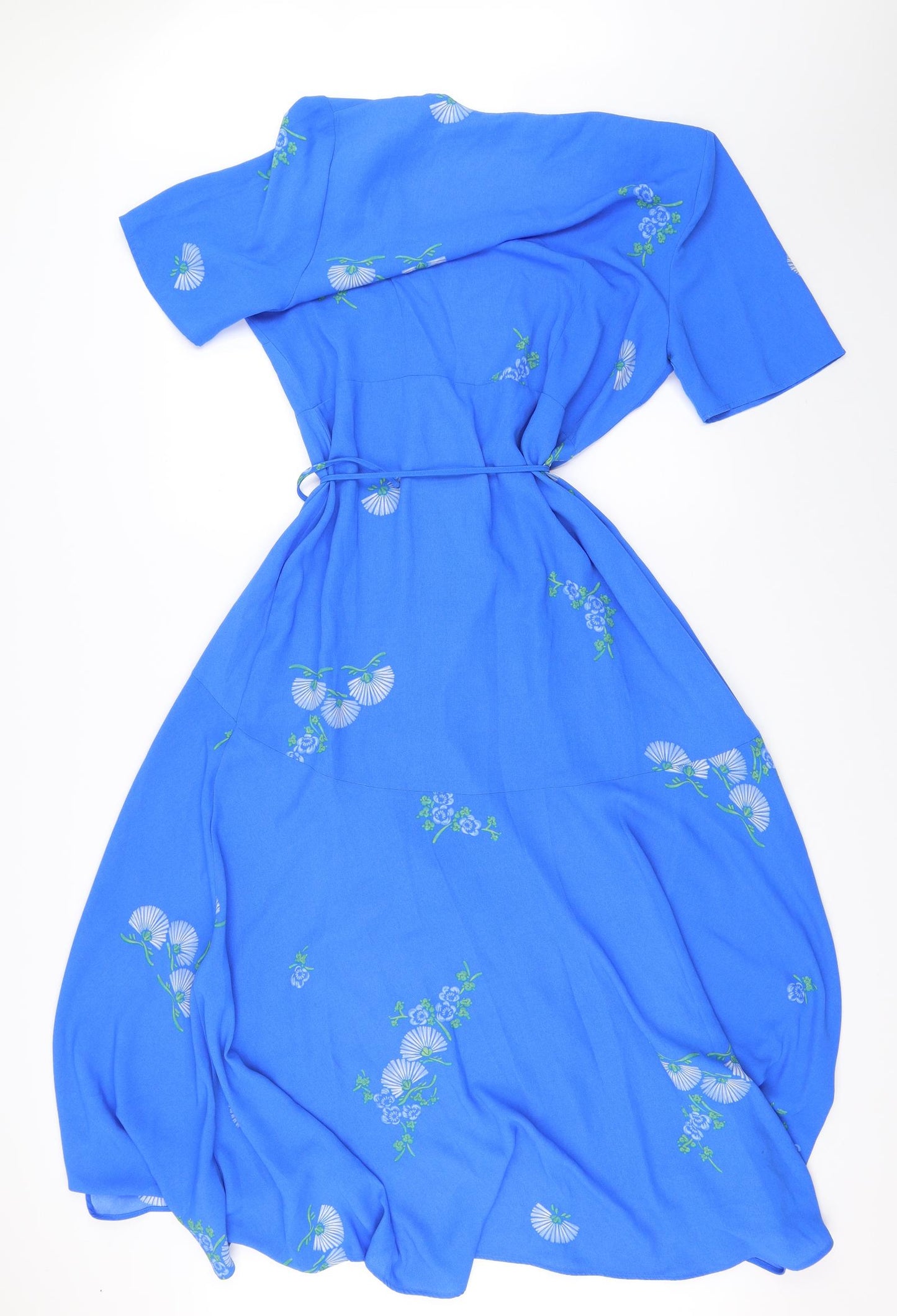 NEXT Womens Blue   Wrap Dress  Size 16
