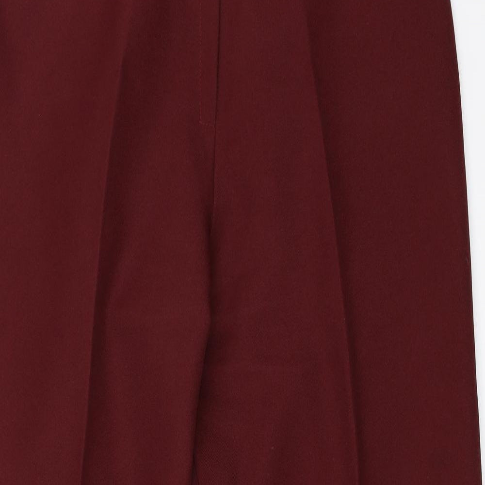 Preworn Womens Red   Trousers  Size 18 L27.5 in