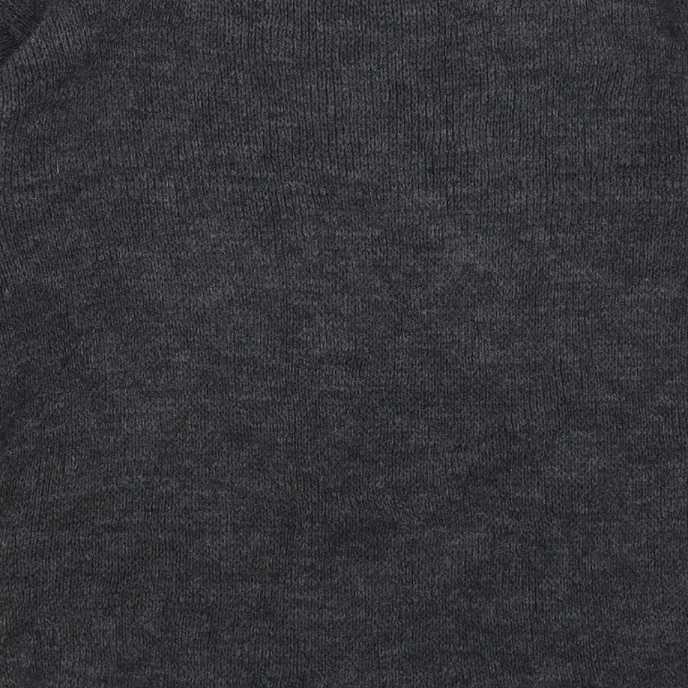 Be Jealous Womens Grey   Pullover Jumper Size M  - Santa Baby