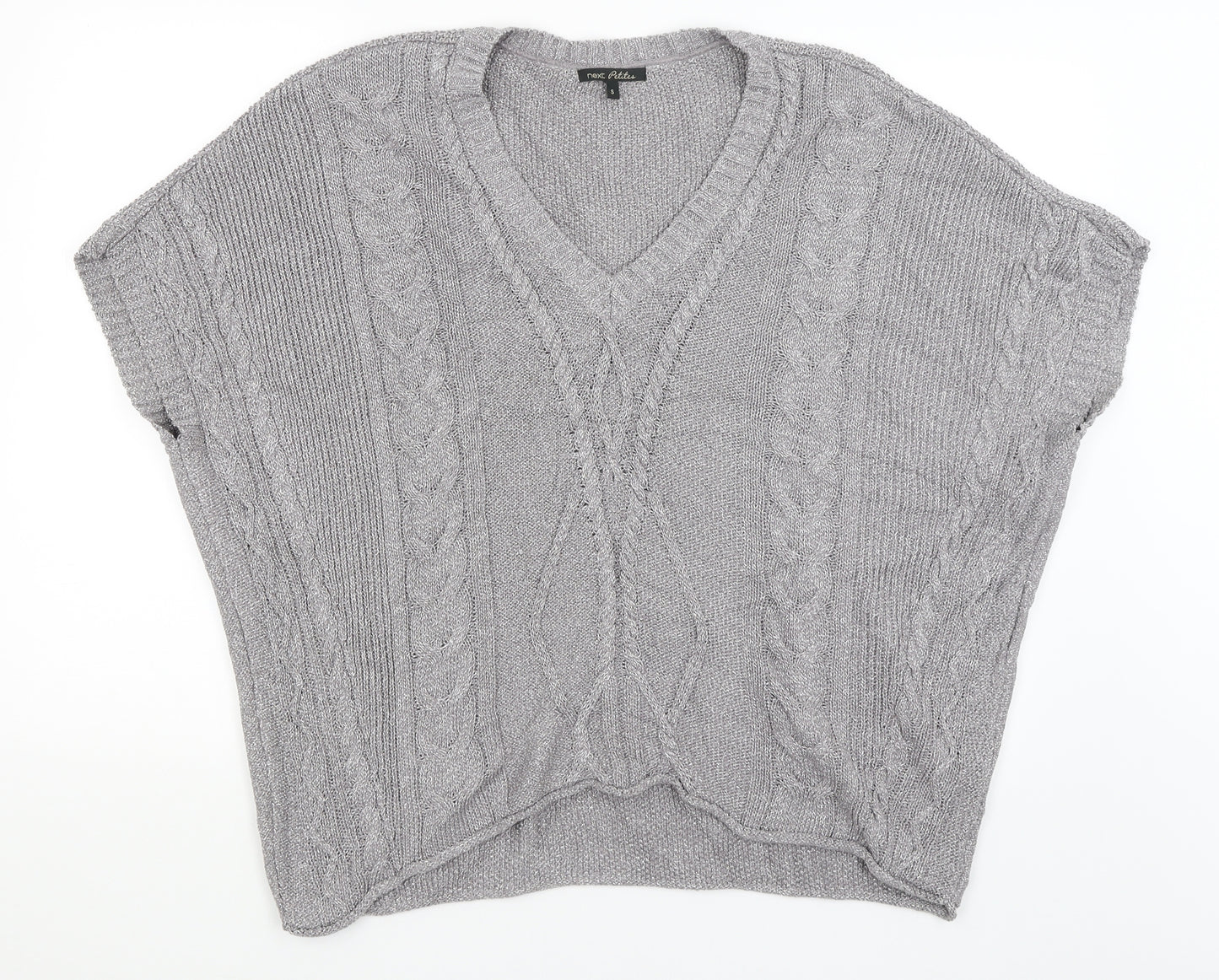 NEXT Womens Silver   Pullover Jumper Size S