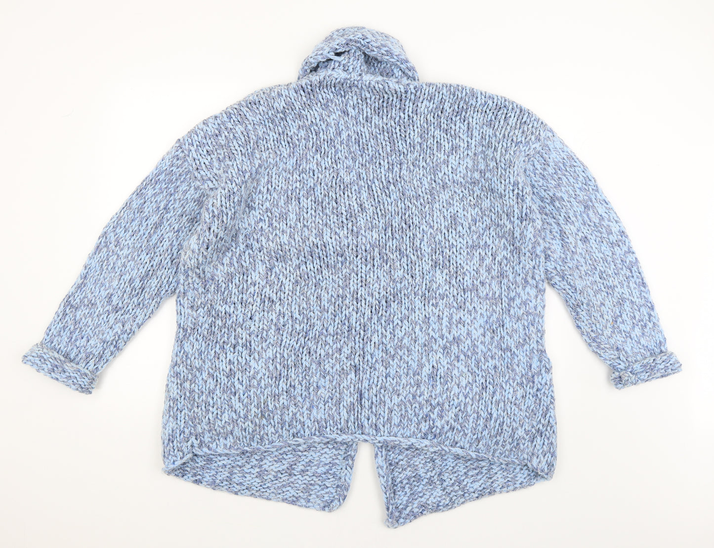 Preworn Womens Blue   Cardigan Jumper Size L