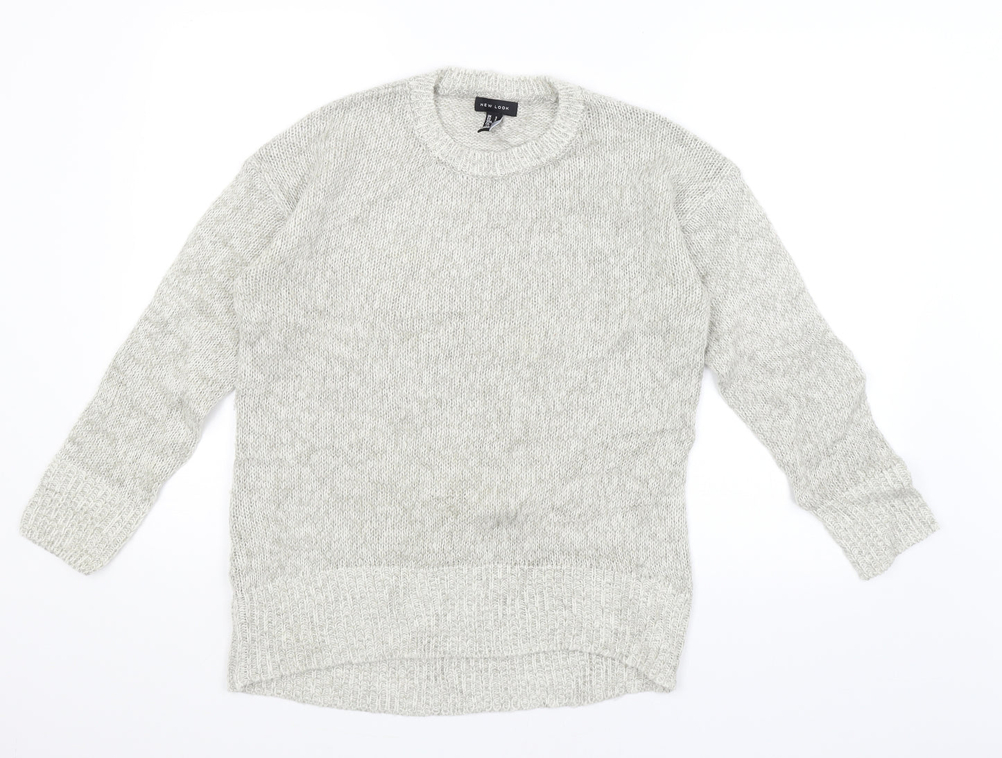 New Look Womens Grey   Pullover Jumper Size S