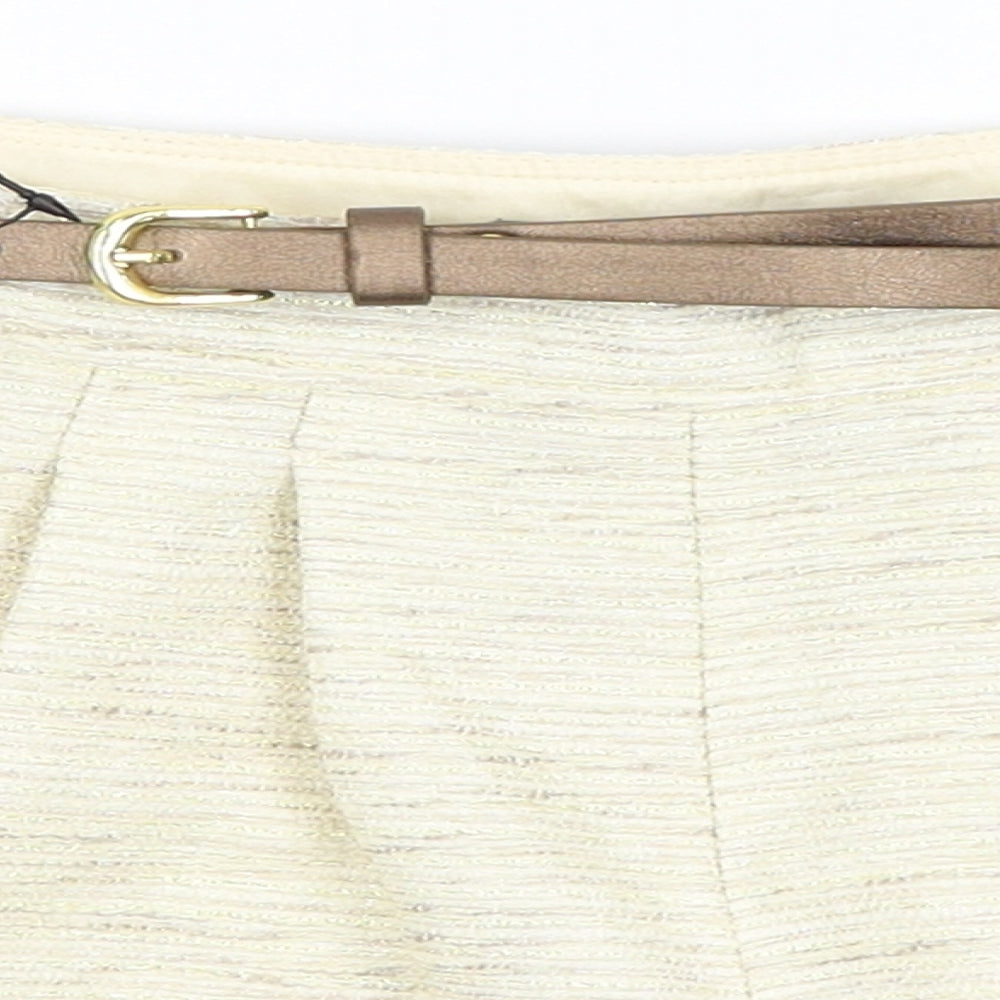 Atmosphere Womens Gold   Hot Pants Shorts Size 8