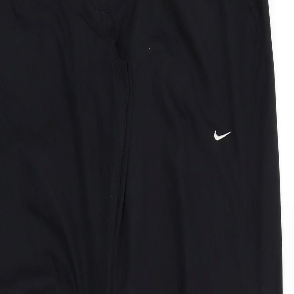 Nike Womens Black   Capri Trousers Size 12 L30 in