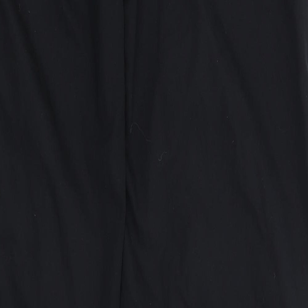 Nike Womens Black   Capri Trousers Size 12 L30 in