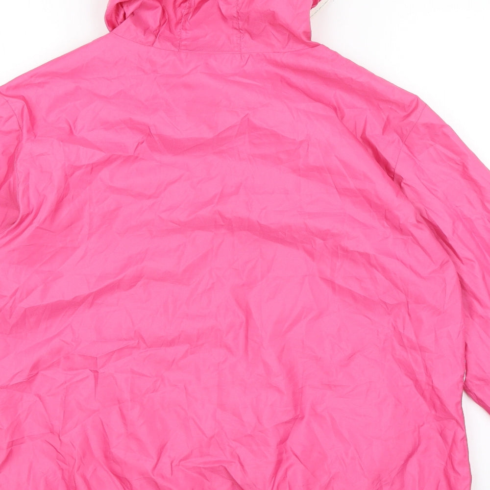 Reebok Womens Pink   Rain Coat Coat Size 10