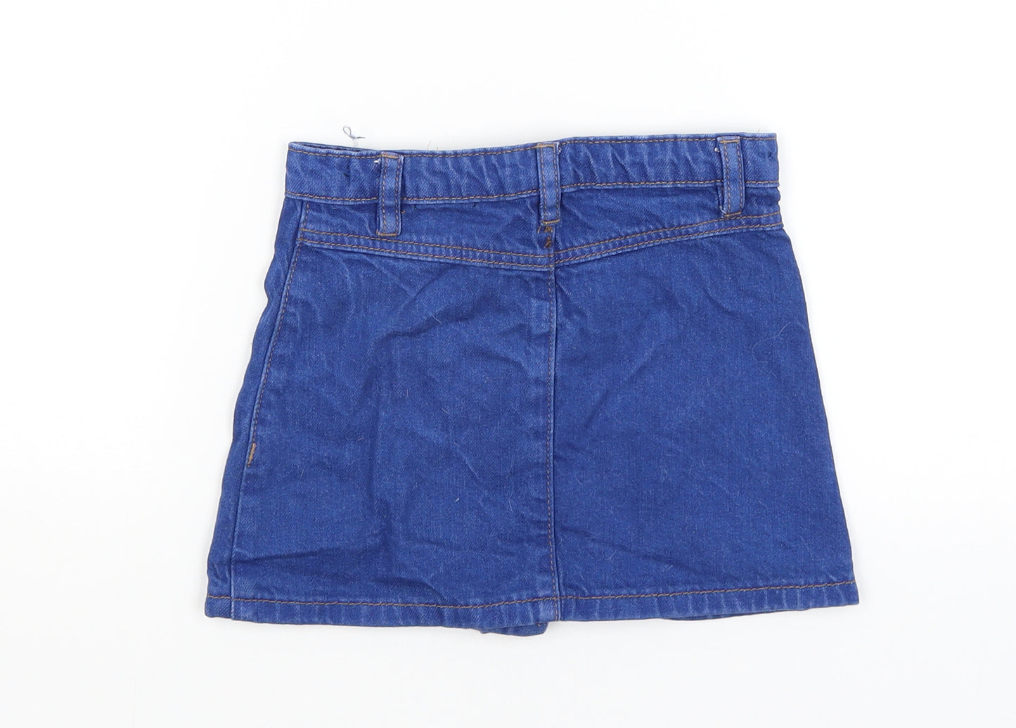 George Girls Blue   Mini Skirt Size 4-5 Years