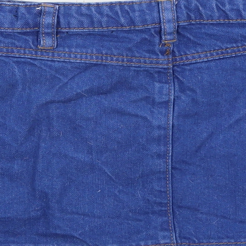 George Girls Blue   Mini Skirt Size 4-5 Years