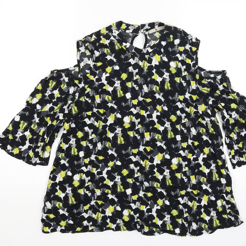 TU Womens Black   Basic Blouse Size 12