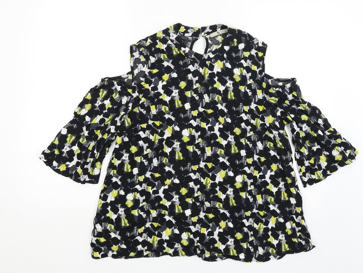 TU Womens Black   Basic Blouse Size 12
