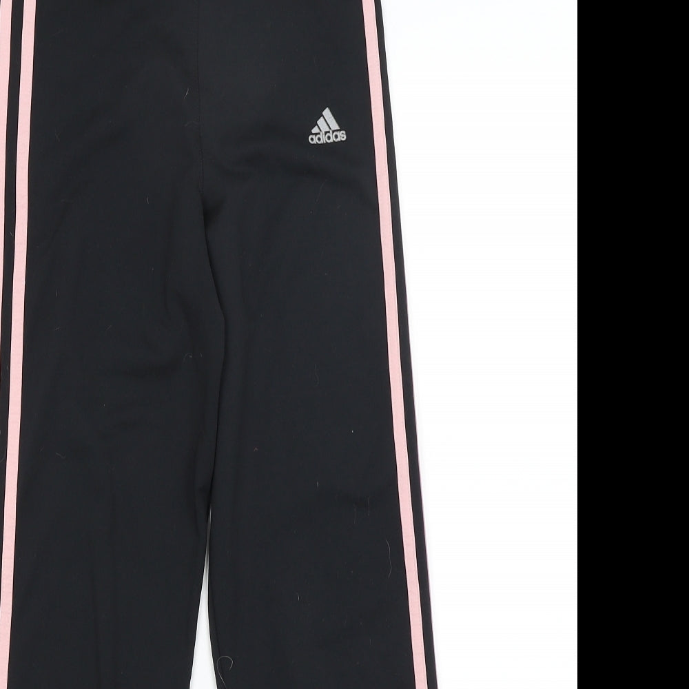adidas Womens Black   Jogger Trousers Size M L25.5 in