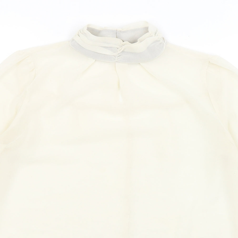 NEXT Womens White   Basic Blouse Size 10
