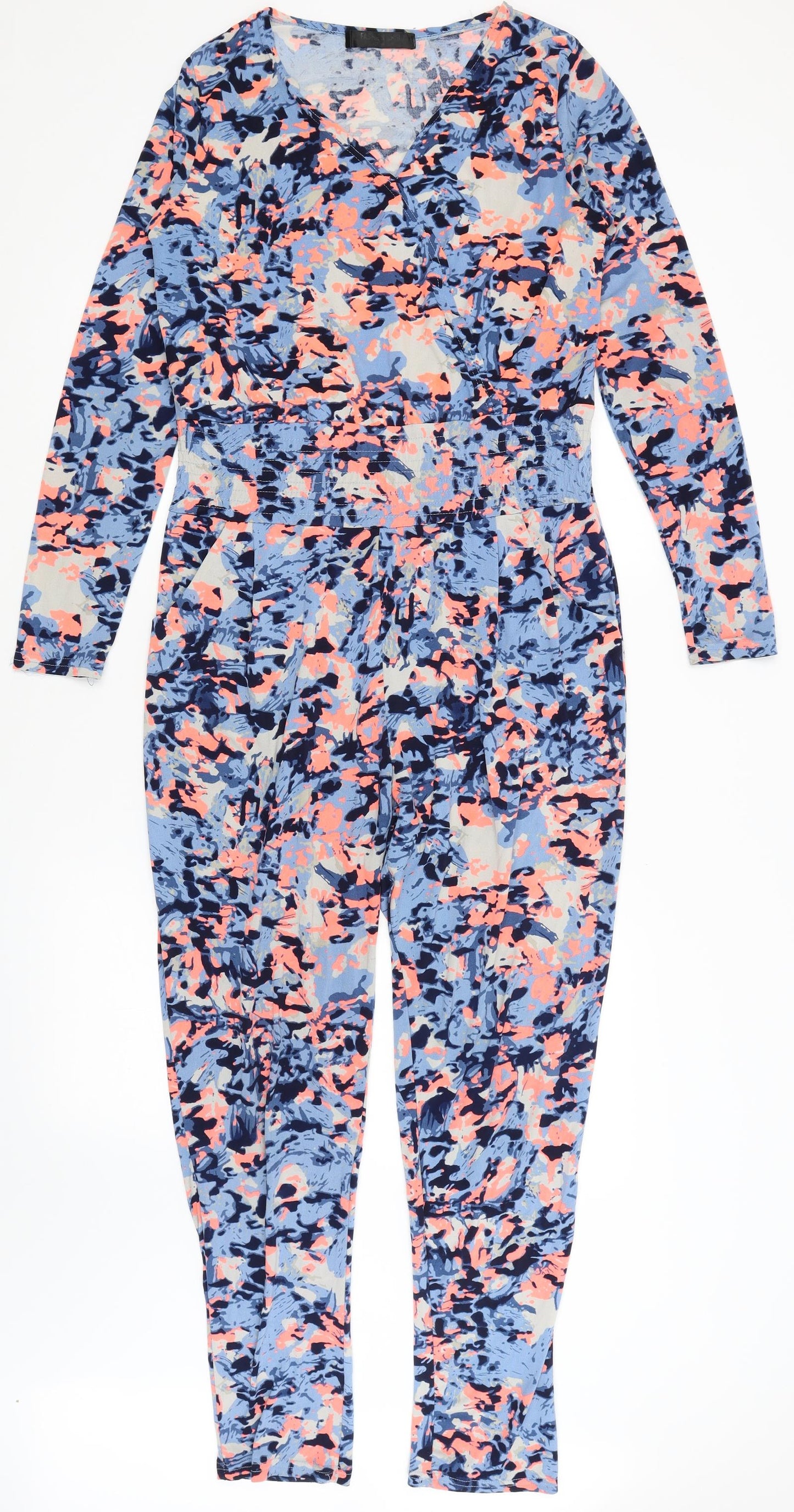 Preworn Womens Blue   Catsuit One-Piece Size 16