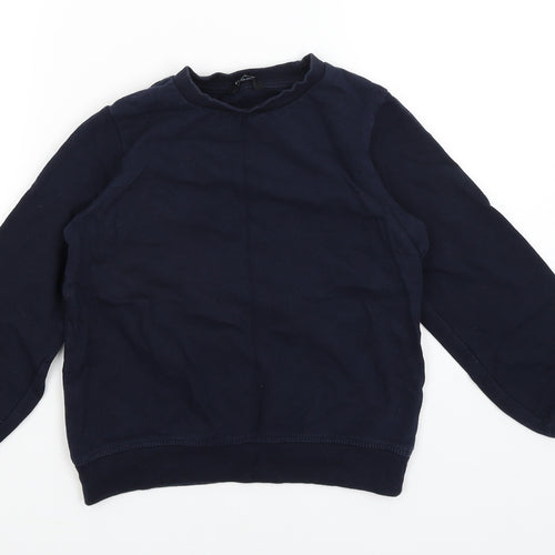 Pep & Co Girls Blue   Pullover Jumper Size 9-10 Years
