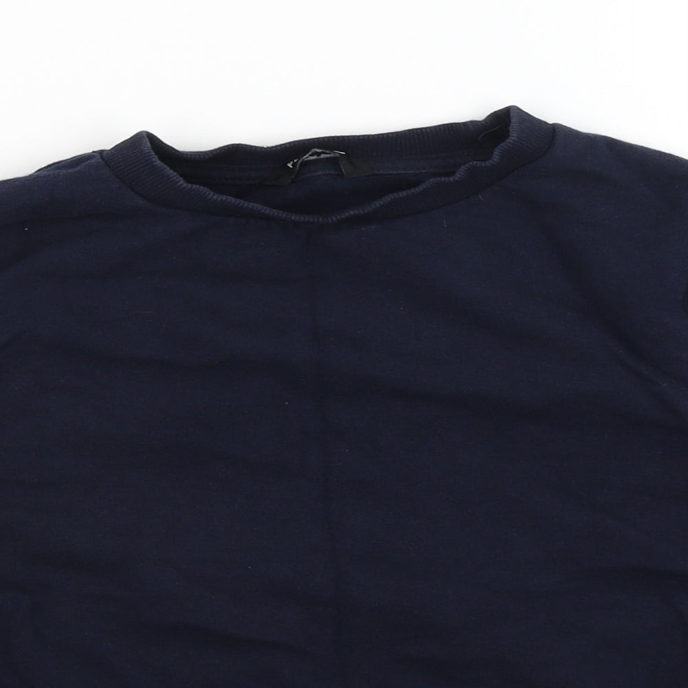 Pep & Co Girls Blue   Pullover Jumper Size 9-10 Years