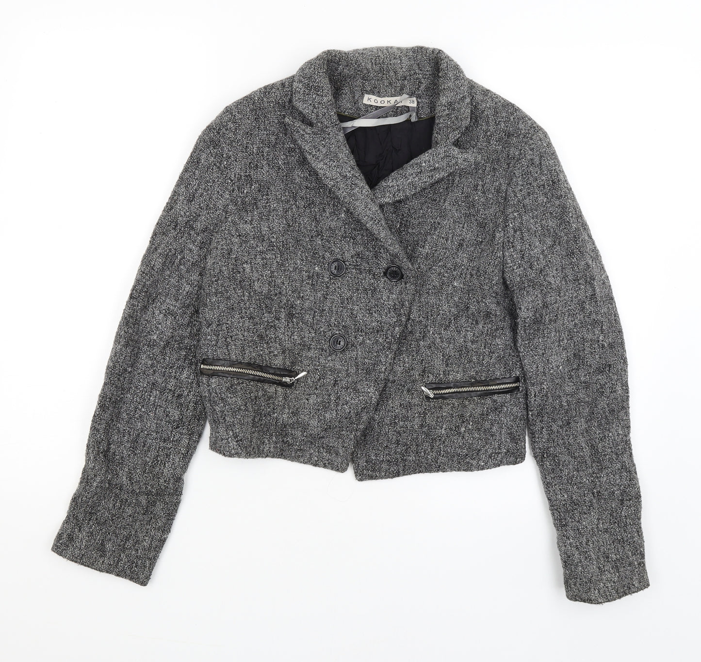 Kookai Womens Grey   Jacket  Size 10