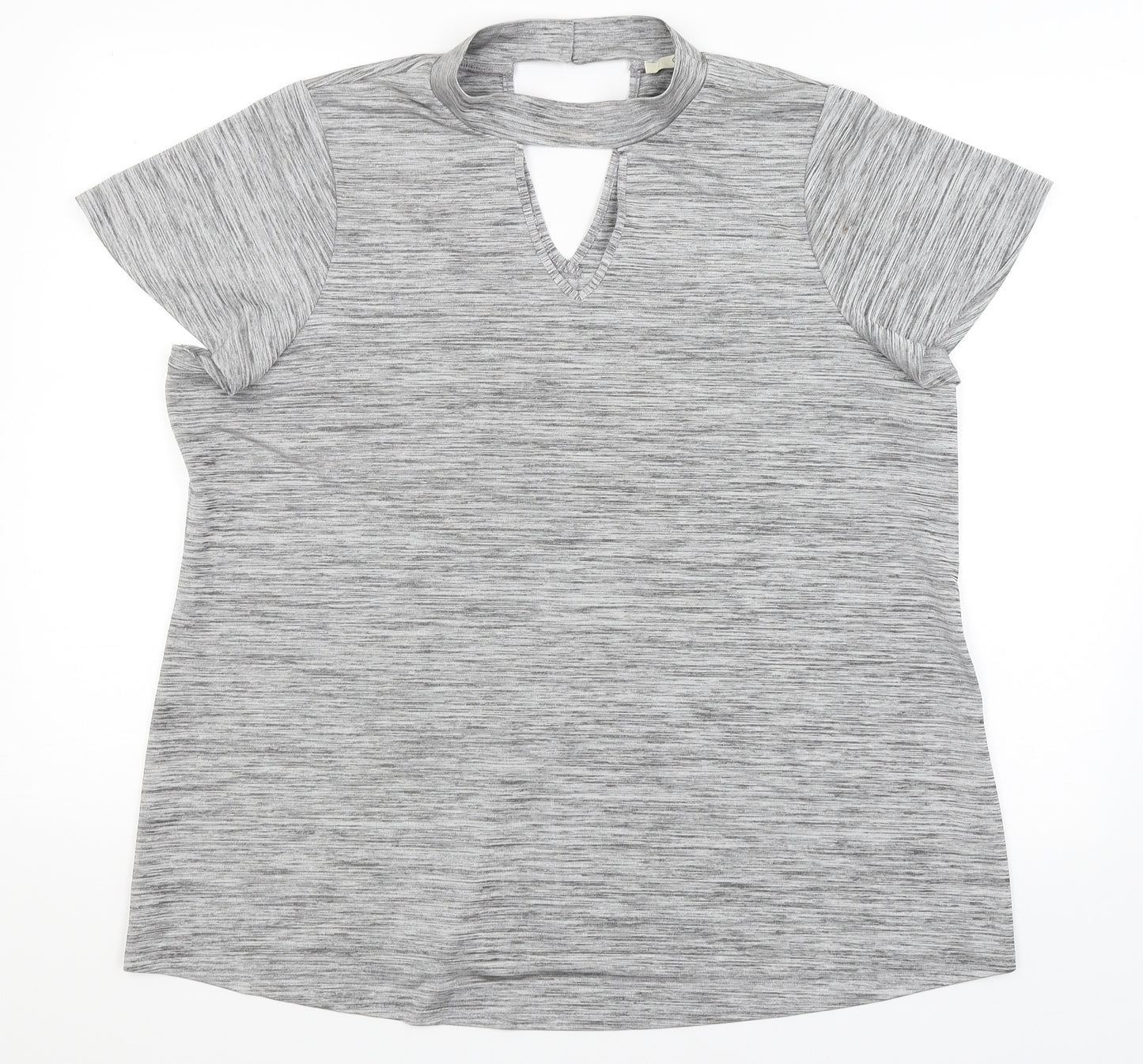 George Womens Grey   Basic T-Shirt Size 20