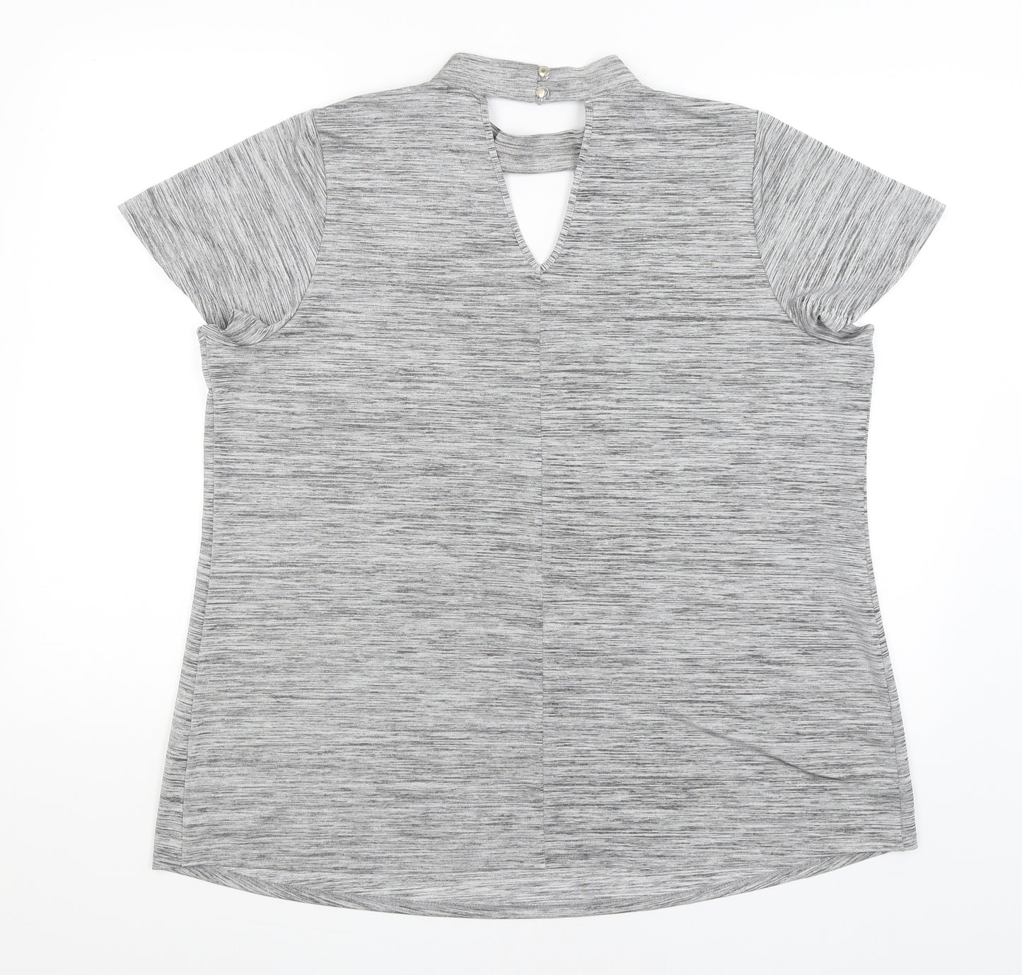 George Womens Grey   Basic T-Shirt Size 20