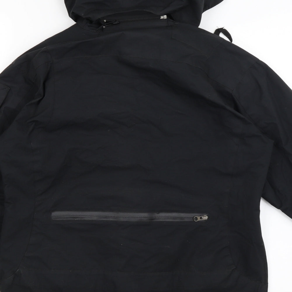 Peak Performance Mens Black   Rain Coat Coat Size M