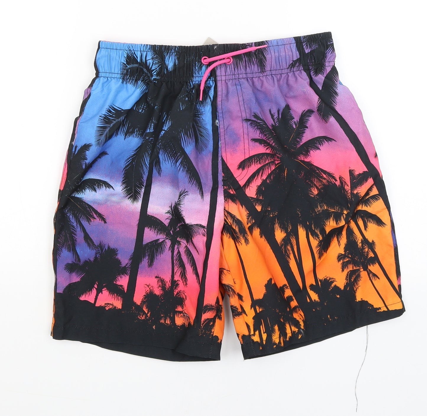 Primark Boys Black   Bermuda Shorts Size 13-14 Years
