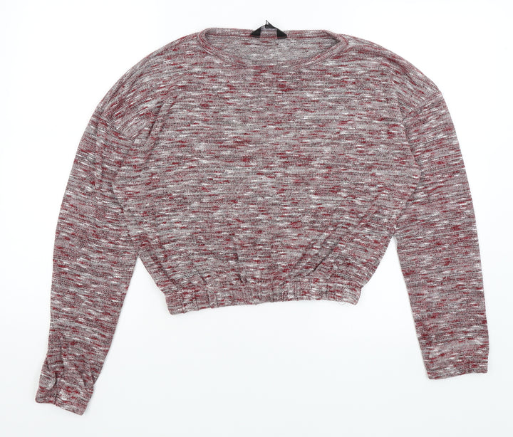 Miss Selfridge Womens Red   Pullover Jumper Size 8