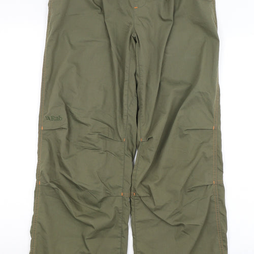 RAB Mens Green   Cargo Trousers Size L L30 in