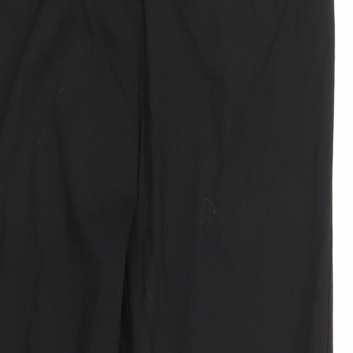 M&S Womens Black   Capri Trousers Size 10 L24 in