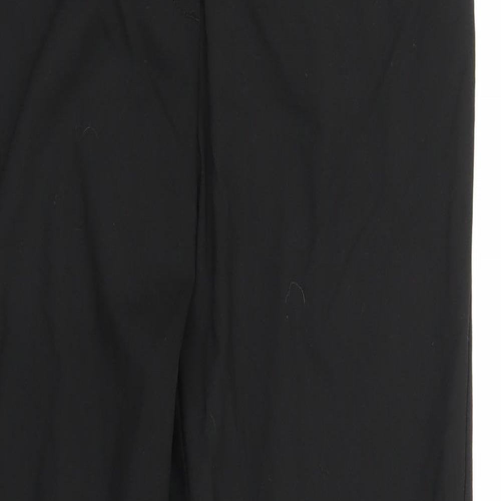 M&S Womens Black   Capri Trousers Size 10 L24 in