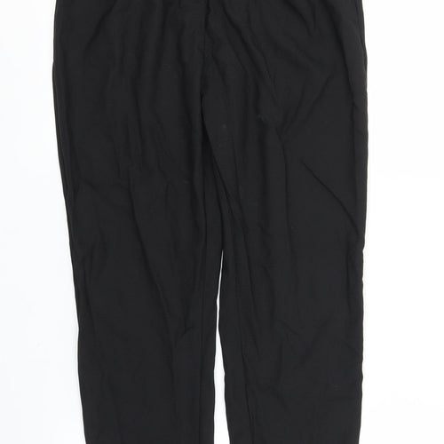 Preworn Womens Black   Trousers  Size M L24 in