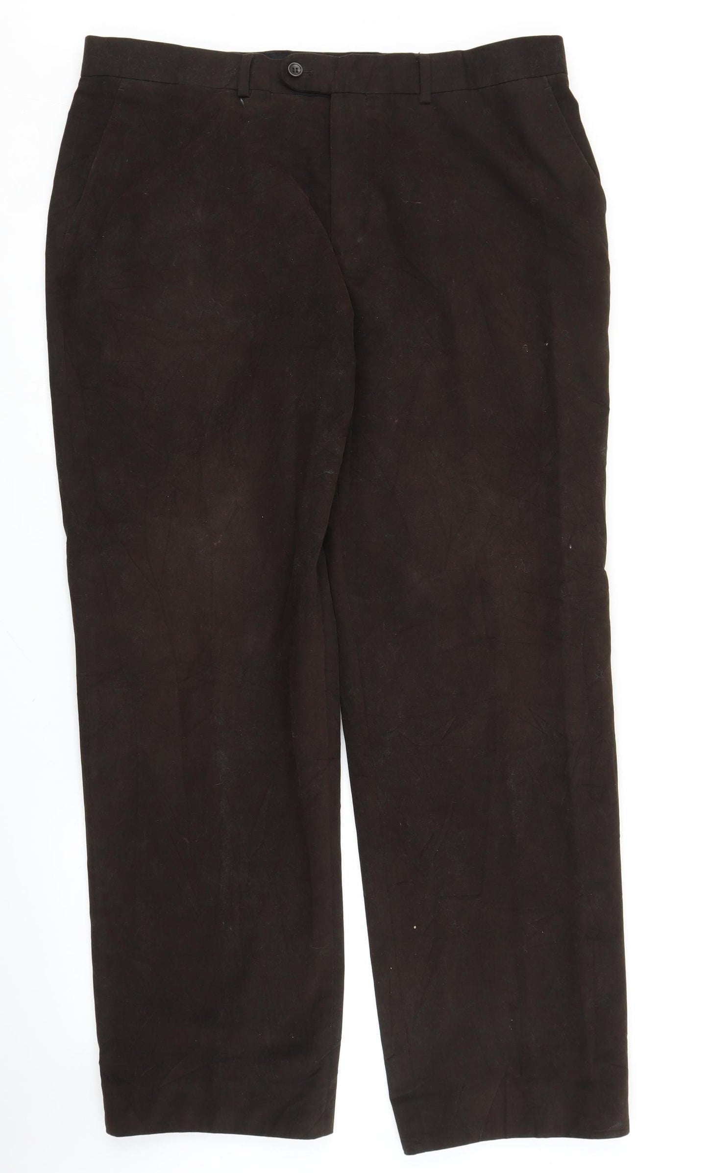 Austin Reed Mens Brown   Carpenter Trousers Size 38 in L30 in