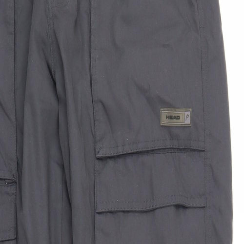 HEAD Mens Grey   Carpenter Trousers Size M L26 in