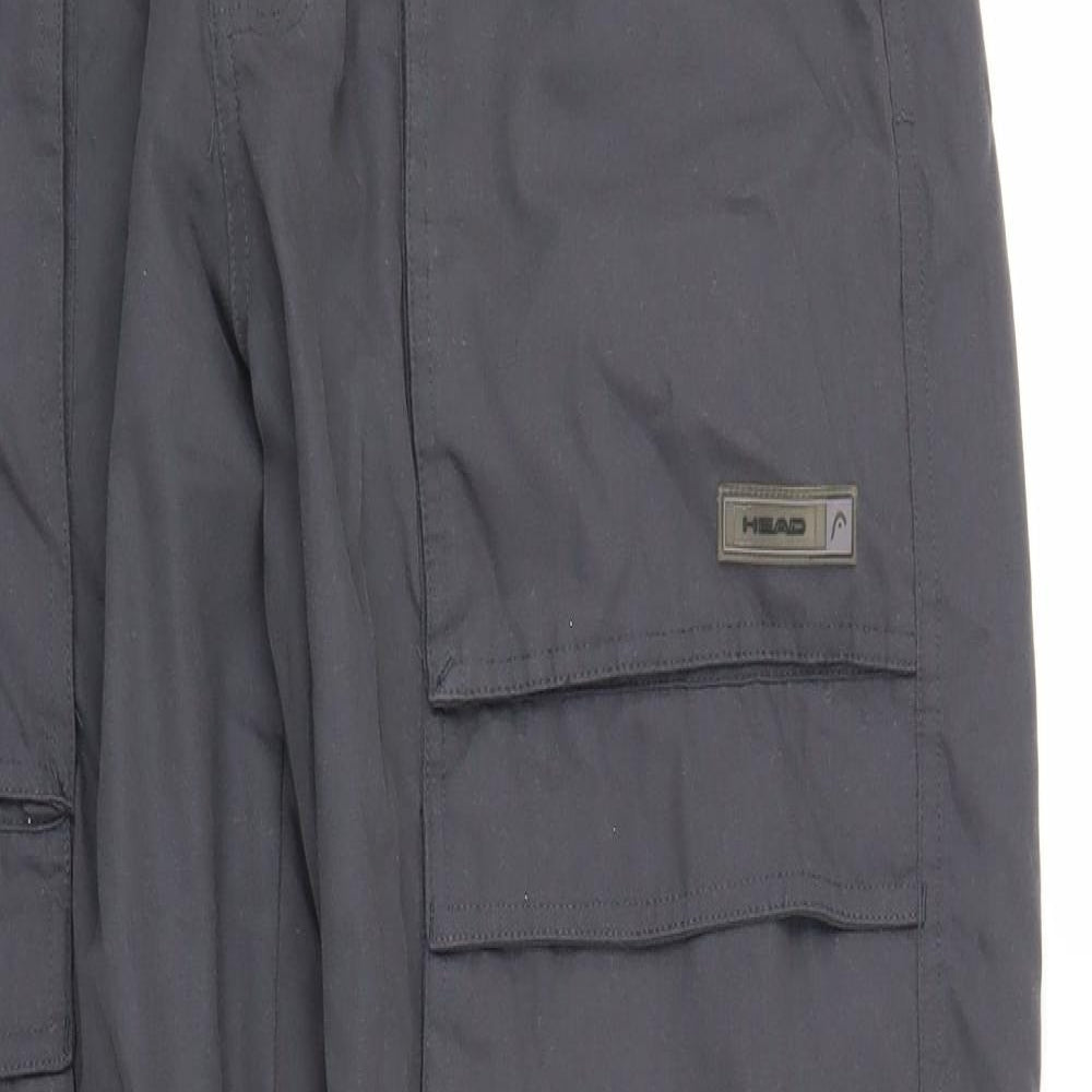HEAD Mens Grey   Carpenter Trousers Size M L26 in