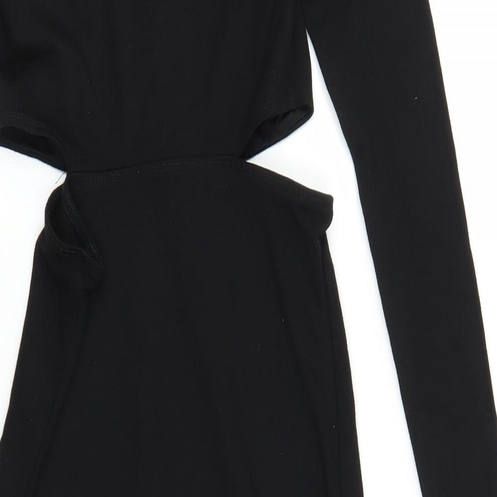 ASOS Womens Black   Bodycon  Size 10