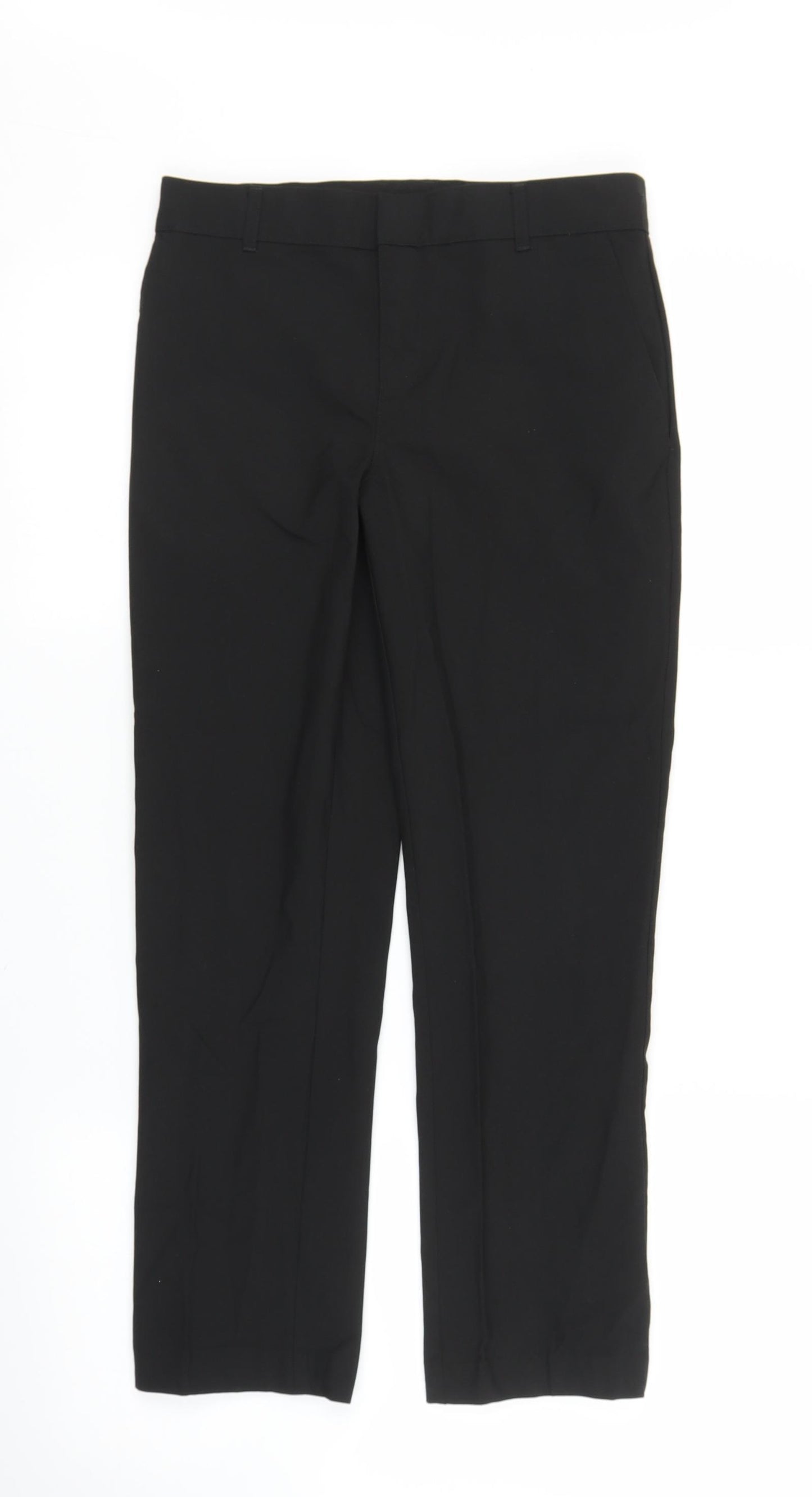 M&S Boys Black   Carpenter Trousers Size 11-12 Years