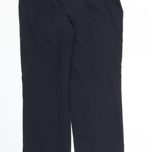 Lebek Womens Blue   Trousers  Size 34 in L27 in