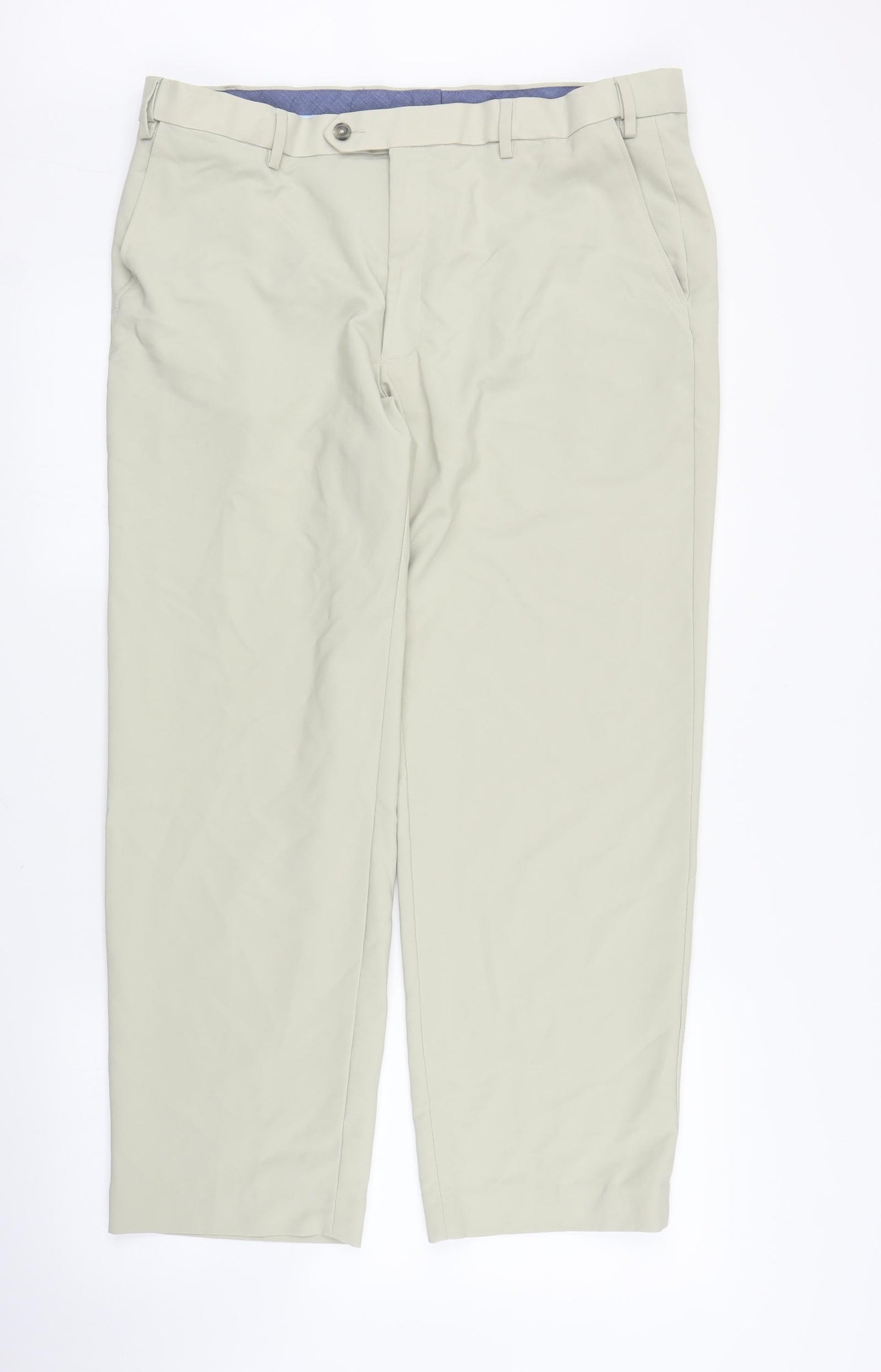M&S Mens Beige   Trousers  Size 38 in L29 in