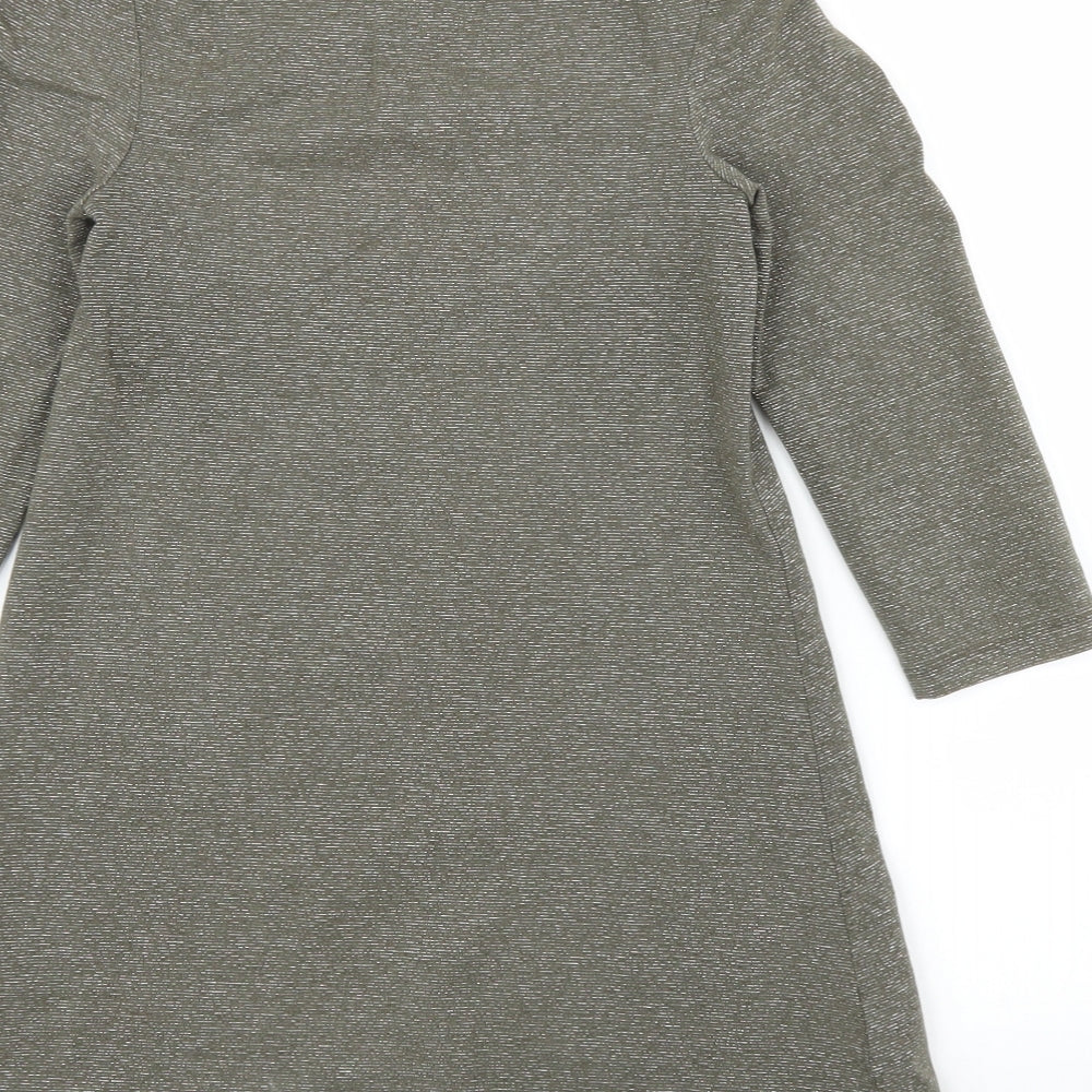 Preworn Womens Green   A-Line  Size 8