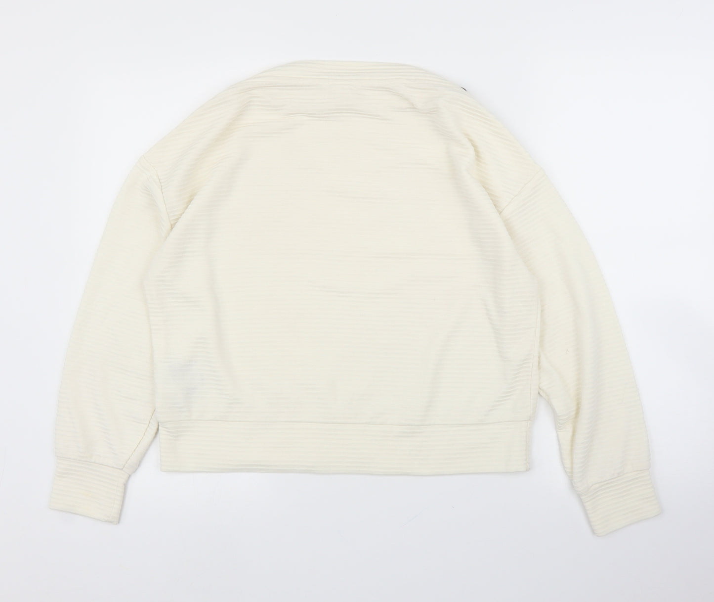 H&M Womens Ivory   Basic Blouse Size S