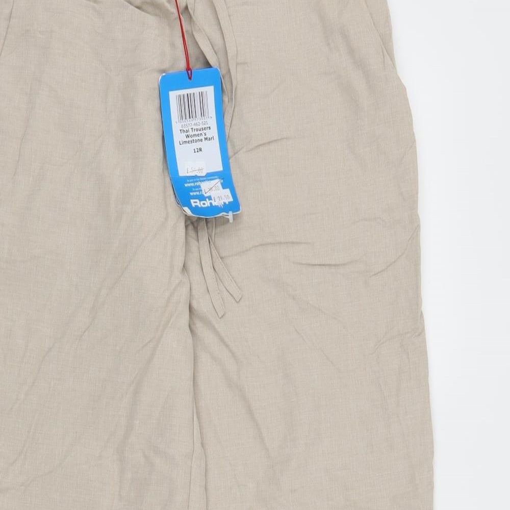 Rohan Womens Beige   Trousers  Size 12 L26 in
